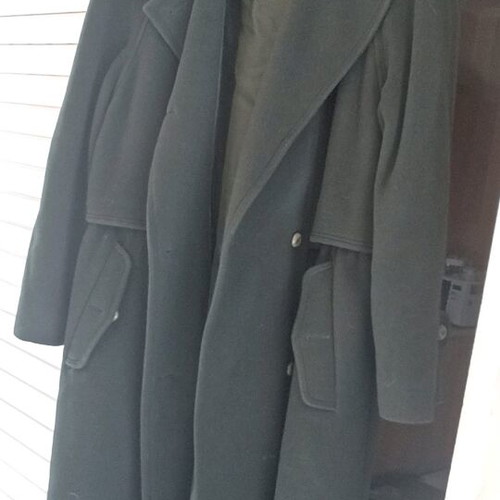 Wool coat like new oil color XXL