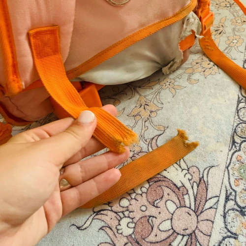 Primary school trolley bag set used with two pencil cases and small bags
