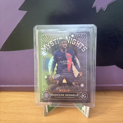 Ousmane Dembele Mystic Nights Topps Merlin card new