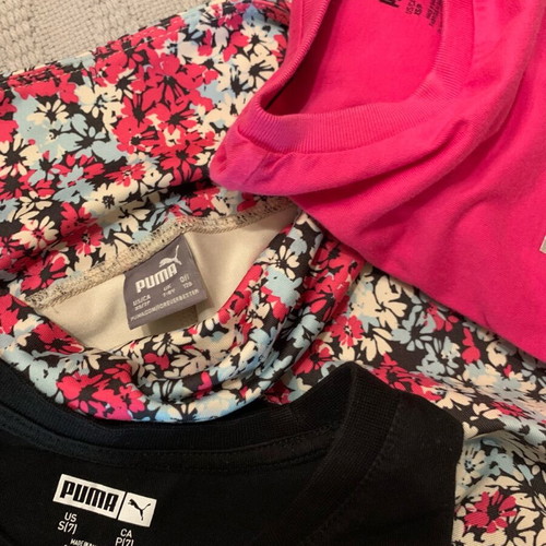 Puma sportswear set for girl size 7 like new