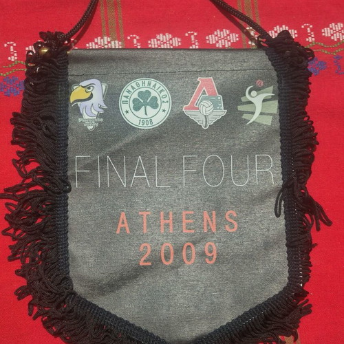 Final 4 Volley 2009 Banner new, authentic