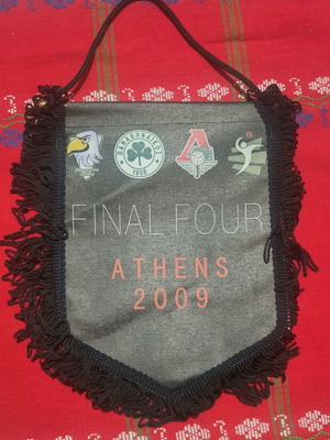Final 4 Volley 2009 Banner new, authentic