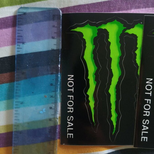 Monster Energy Stickers new, 11×8 cm