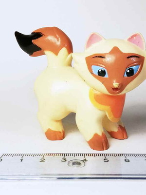 Sagwa plastic figure used with scratches and marks