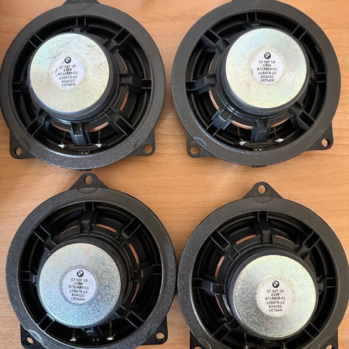 Mini Cooper 2015 speakers used, full set