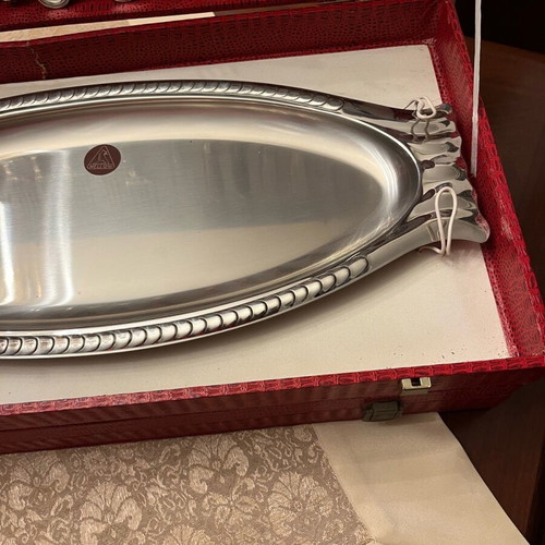 Meloni 18/10 Stainless Steel Complete Fish Cutlery Set New