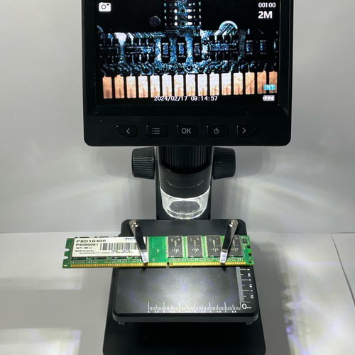 Digital Microscope 1000x with 8 LED Ring Light new