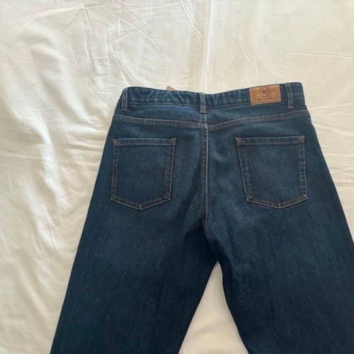Massimo Dutti boys' straight slim fit jeans, blue