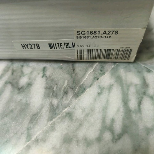 White sneakers new with velcro closure