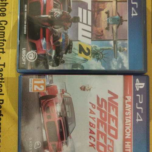 PlayStation games The Crew 2 and Need for Speed Payback