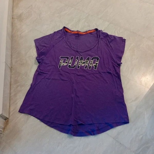Puma women's sports T-shirt purple size L like new