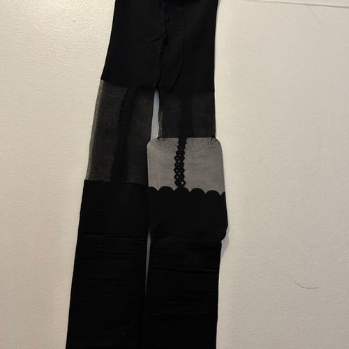 Miss selfidgre TIGHTS, made in Italy, ONE SIZE, black color.