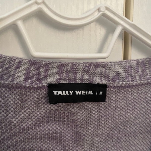 Tally Weijl purple tie dye cropped bolero jacket like new