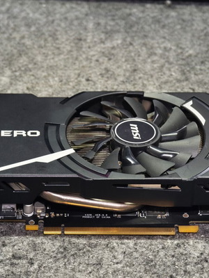 MSI GeForce GTX 1060 AERO ITX 3G OC κάρτα γραφικών σαν καινούργιο