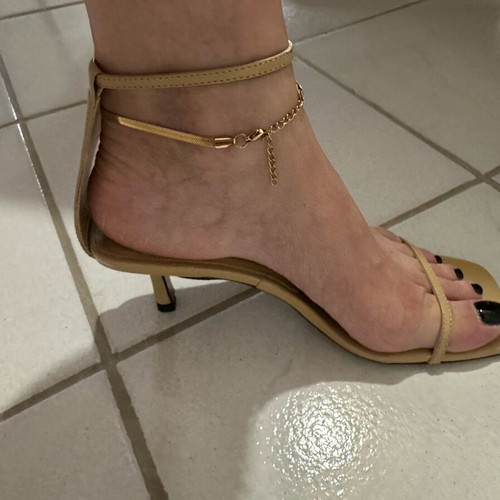 Zara beige sandal like new, size 37, synthetic leather