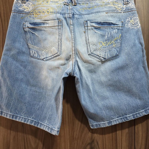 Desigual denim shorts like new, size 26 (EU 36), blue