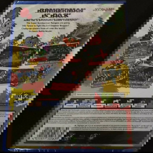Super Bomberman Shiny Edition Sony PS4 καινούργιο σφραγισμένο