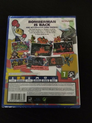 Super Bomberman Shiny Edition Sony PS4 καινούργιο σφραγισμένο