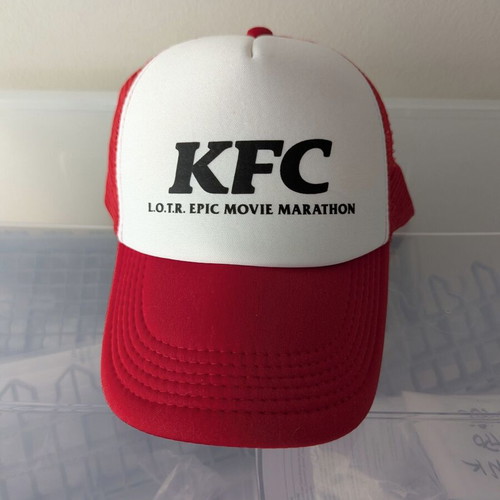 LOTR Epic Movie Marathon X Village Cinemas the Mall X KFC Hat unused