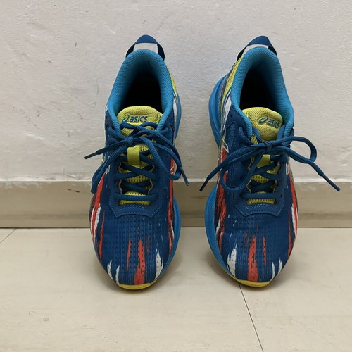 Asics Gel-Noosa Tri 13 GS athletic shoes, blue, size 39