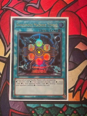 Dangerous Machine Type 6 Yu-Gi-Oh ultra rare card new