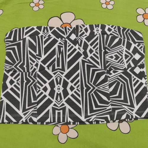 Strapless top Kendall + Kylie new, black and white, size M