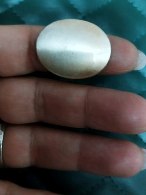 Silver ring handmade used
