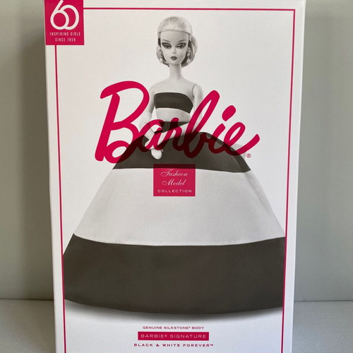Barbie Signature Silkstone Black & White Forever κούκλα Gold Label καινούργιο