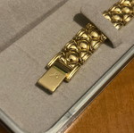 Westar vintage γυναικείο ρολόι Swiss Quartz 18K Gold Electro Plated μπρασελέ σαν καινούργιο