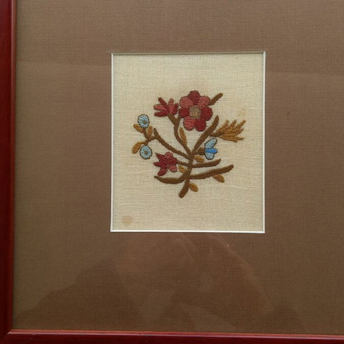 Artistic framed folk art pieces like new