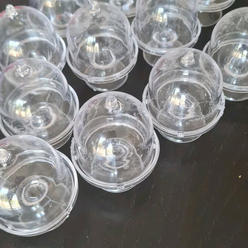 Plastic mini containers for bombonieres, set of 12, new