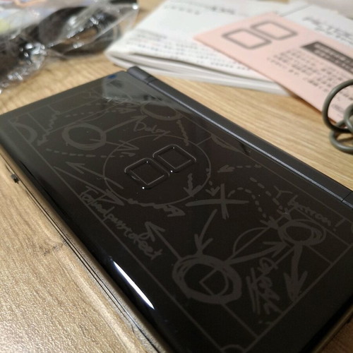 Nintendo DS Lite Black Winning Eleven Limited Edition like new