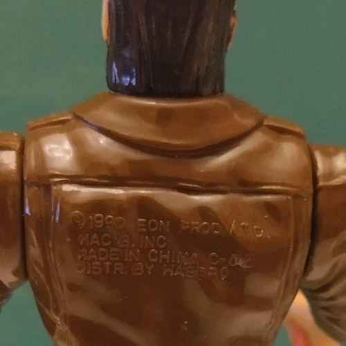 James Bond Jr. figure used, vintage from Hasbro 1990