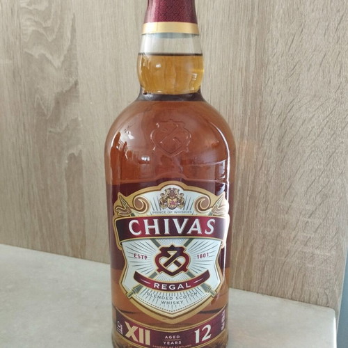 Chivas Regal 12 Years Old 1L New Vintage Label Bottle