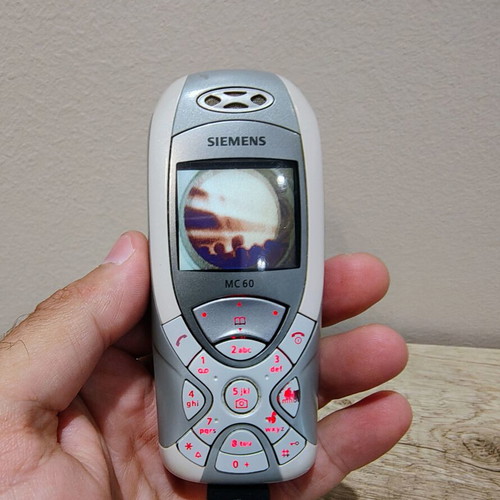 Siemens MC60 mobile phone used, working