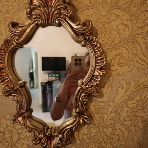 Carved mirror 45×30