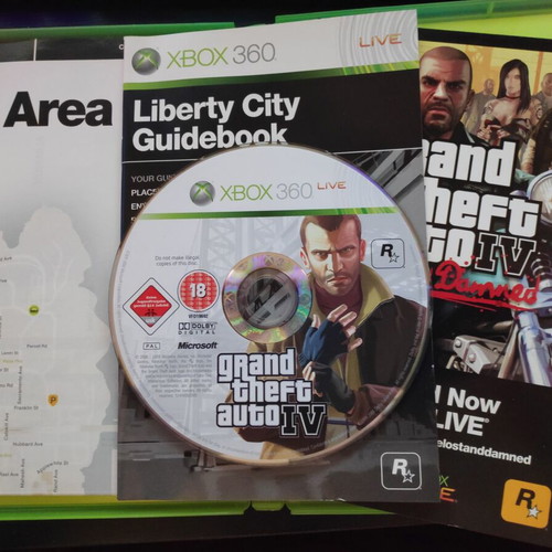 Grand Theft Auto IV Xbox 360 like new