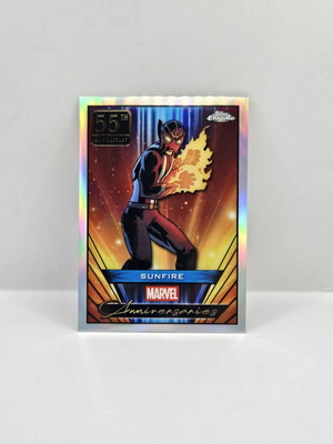 Topps Chrome Marvel Sunfire 55th Anniversary card new