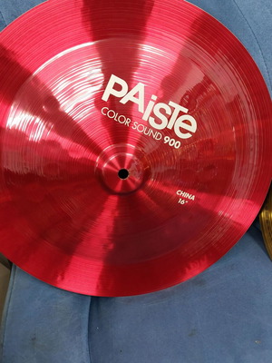 Paiste 900 Color Sound China πιατίνι 16 ιντσών και Gigmaker splash πιατίνι 12 ιντσών