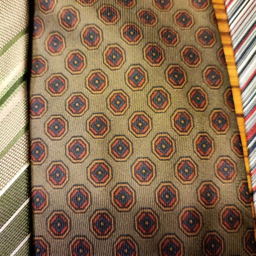 Vintage ties used, pack of 7, timeless designs
