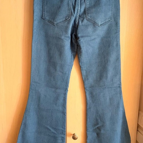 DrDenim jeans elastic L/32 flare like new, classic blue