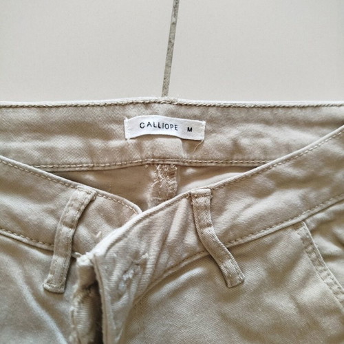 Calliope beige pants like new, size M, casual-chic style