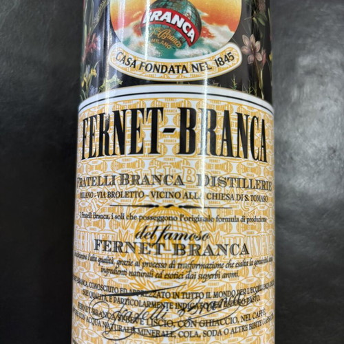 Fernet-Branca Amaro 0.7lt Limited Edition bottle new