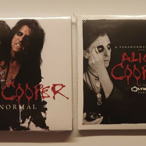 Alice Cooper Paranormal & Paranormal Evening in Paris 2 CD new, metal