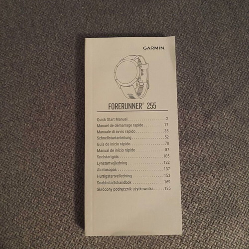Garmin Forerunner 255 slate grey edition smartwatch
