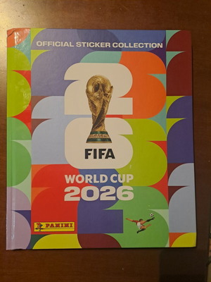 Panini Άλμπουμ Sticker World Cup 2026 καινούργιο με 450+ αυτοκόλλητα