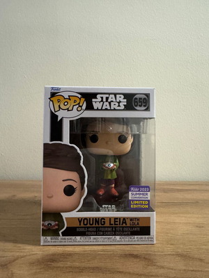 Funko Pop! Young Leia with Lola 659 Special Edition new
