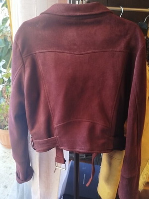 Pull & Bear burgundy jacket, size large