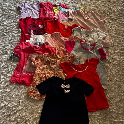 Matoufrance children's clothing pack used, 31 pieces for ages 2-4