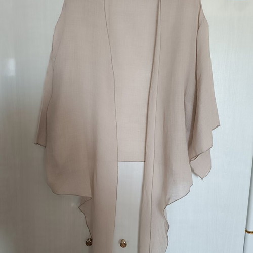 Celestino beige kimono sleeve cardigan, lightweight, size L